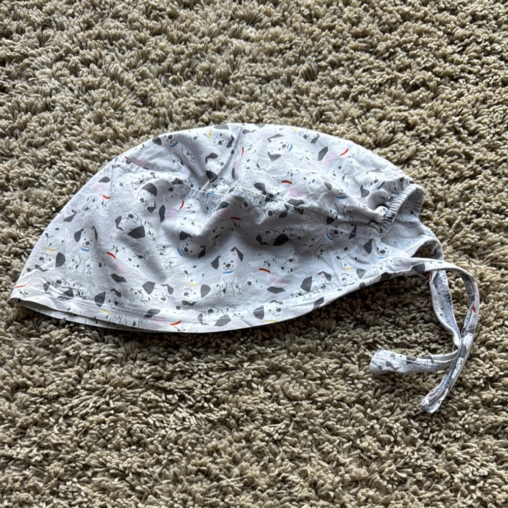 Dalmations scrub cap
